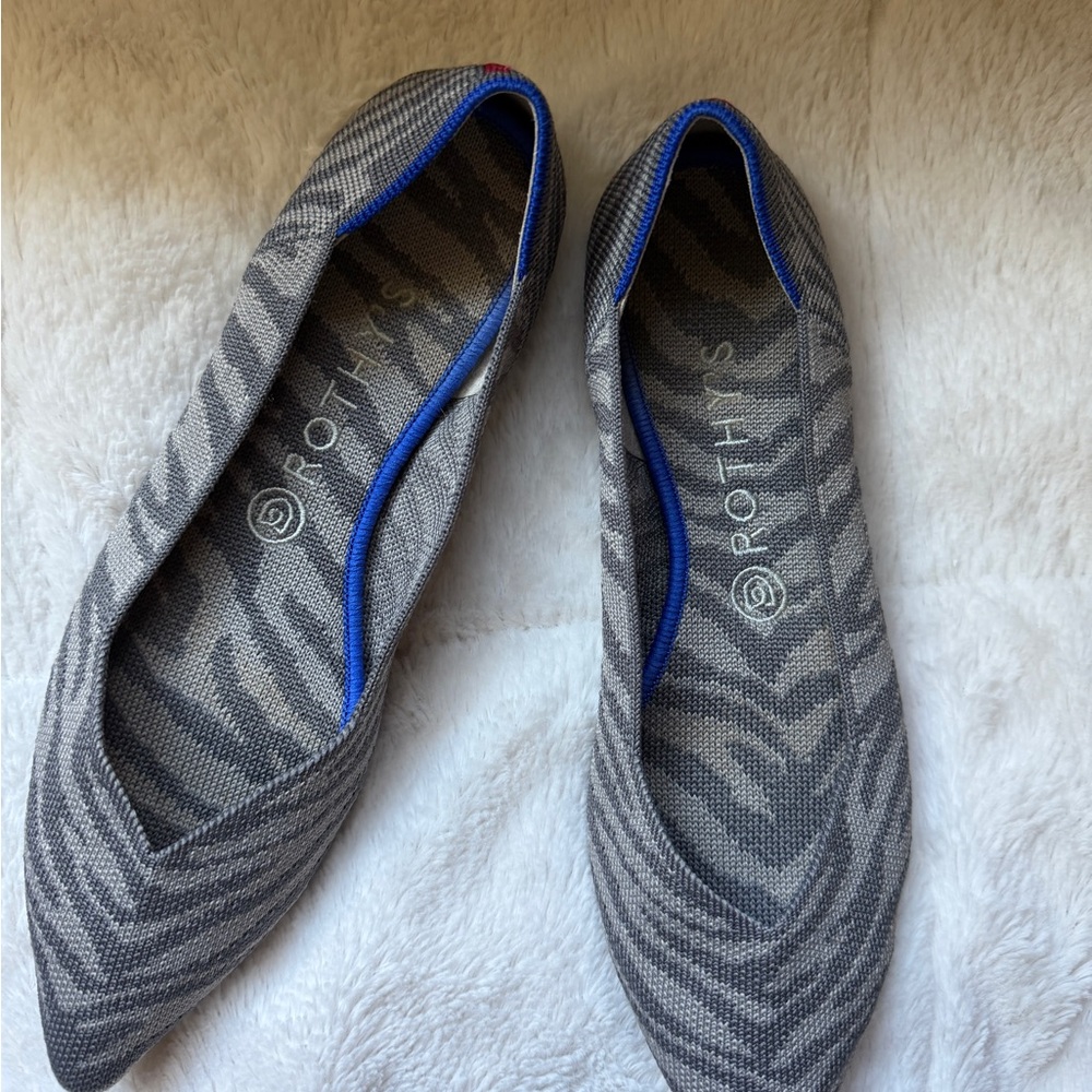 Rothy's Grey Zebra Points